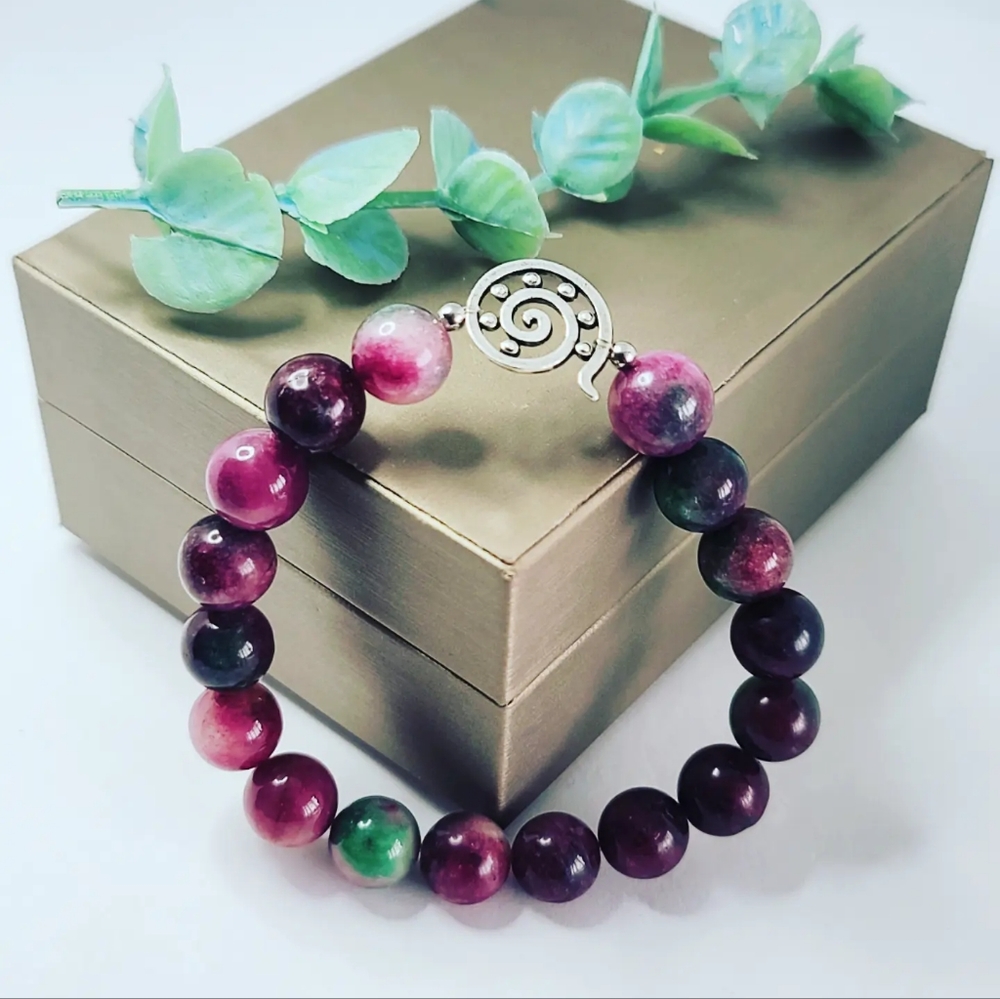 Tourmaline Quartz kunduni bracelet